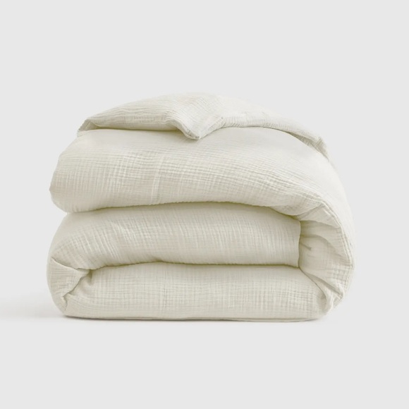 Quince Other - QUINCE Organic Airy Gauze Duvet Cover King/Cal King Ivory 6665